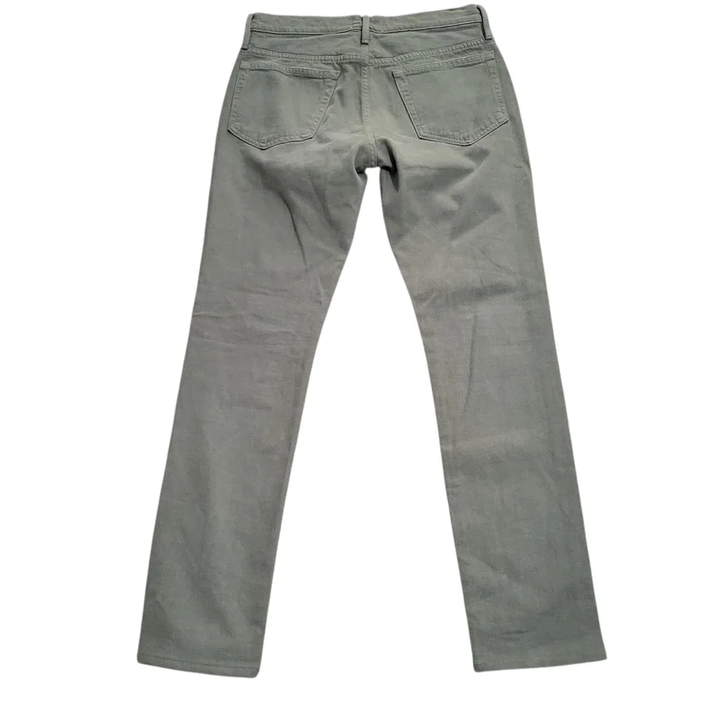 FRAME Le'Homme Slim Straight Olive Jeans Size 31/32 Men's Excellent Condition